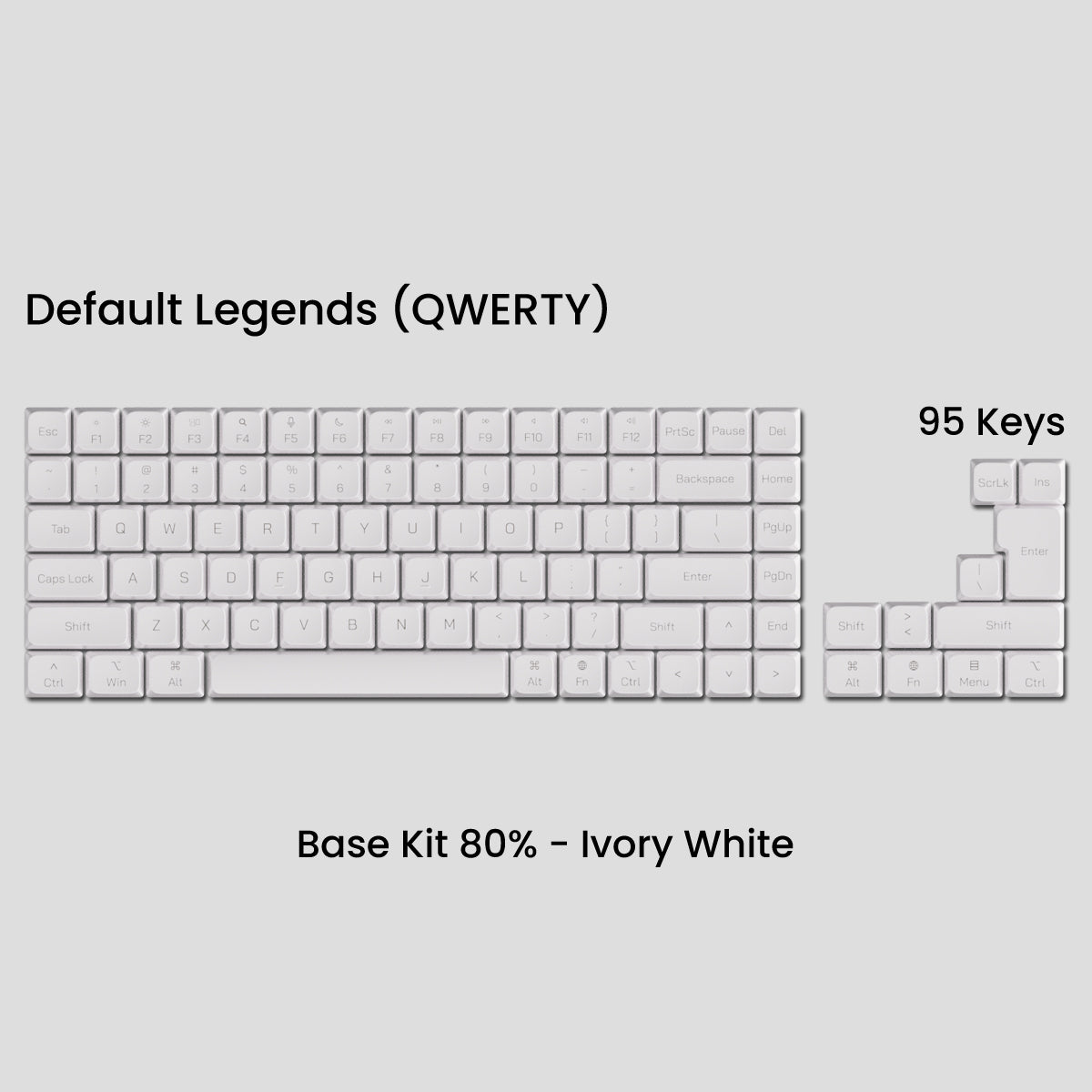 [GB] Awekeys Air Low-Profile Metal Keycaps - For MX Switch
