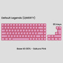 [GB] Awekeys Air Low-Profile Metal Keycaps - For MX Switch
