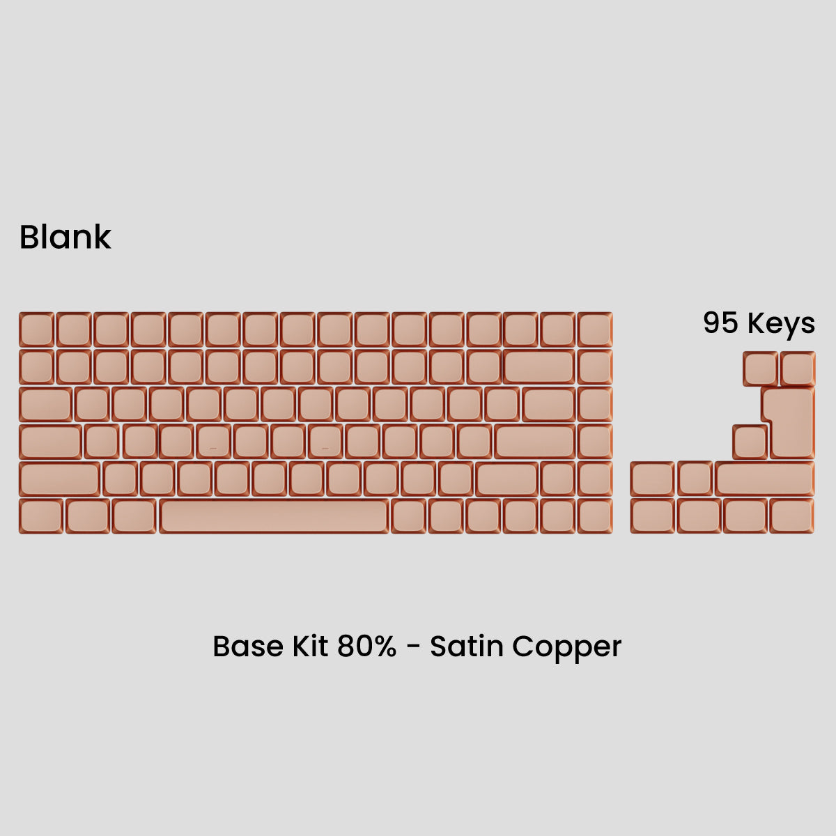 [GB] Awekeys Air Low-Profile Metal Keycaps - For MX Switch