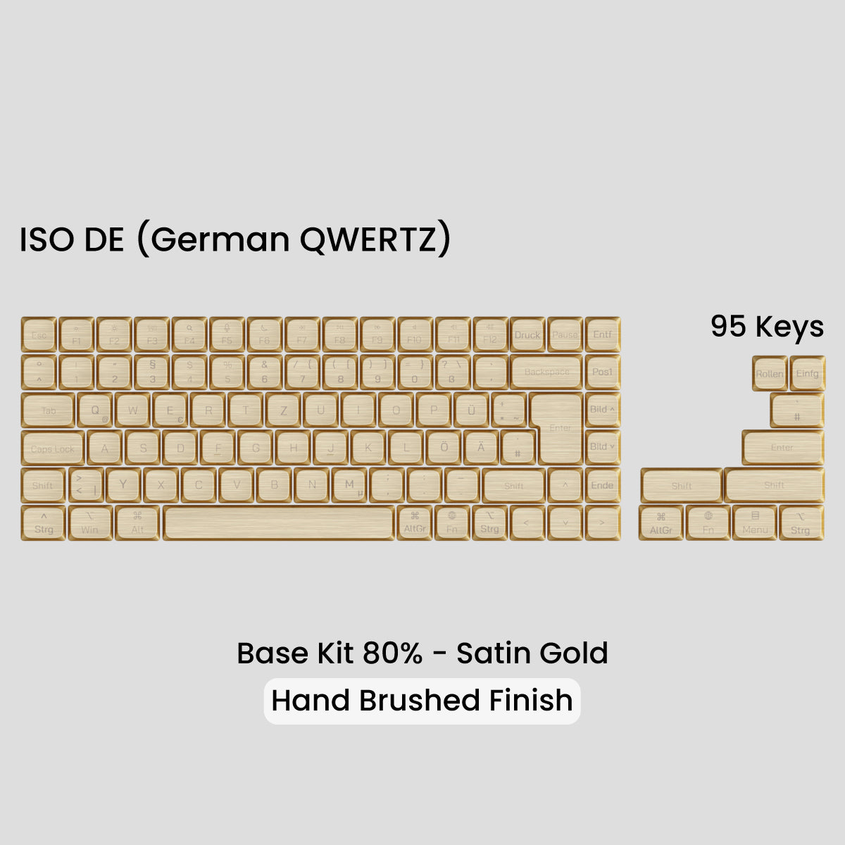 [GB] Awekeys Air Low-Profile Metal Keycaps - For MX Switch