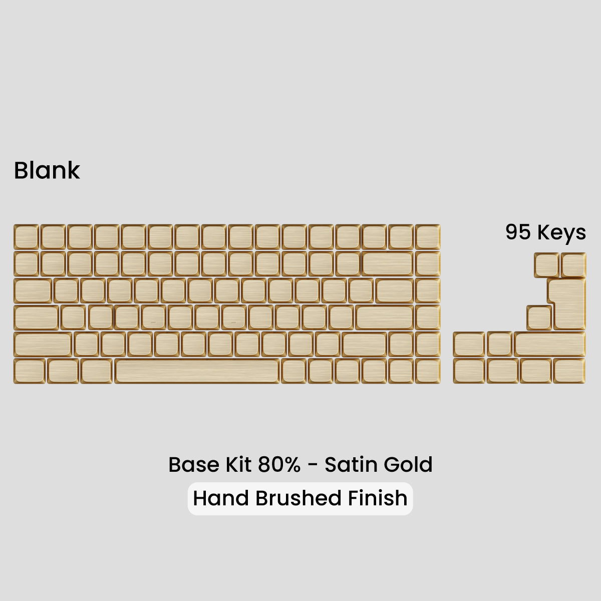 [GB] Awekeys Air Low-Profile Metal Keycaps - For MX Switch
