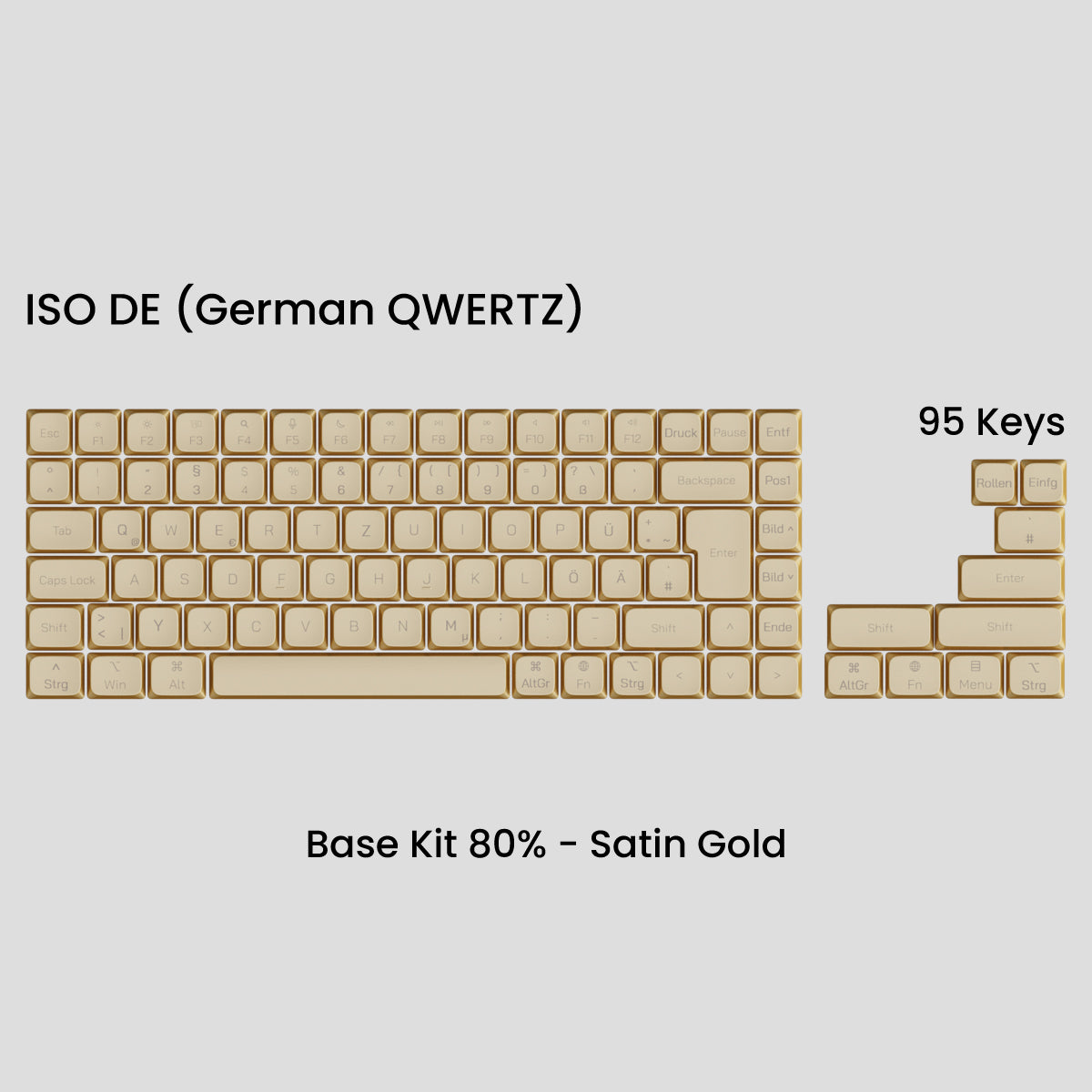 [GB] Awekeys Air Low-Profile Metal Keycaps - For MX Switch