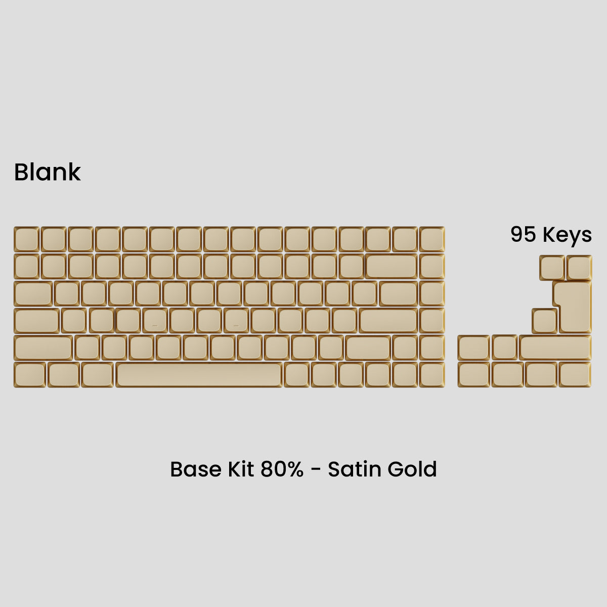 [GB] Awekeys Air Low-Profile Metal Keycaps - For MX Switch