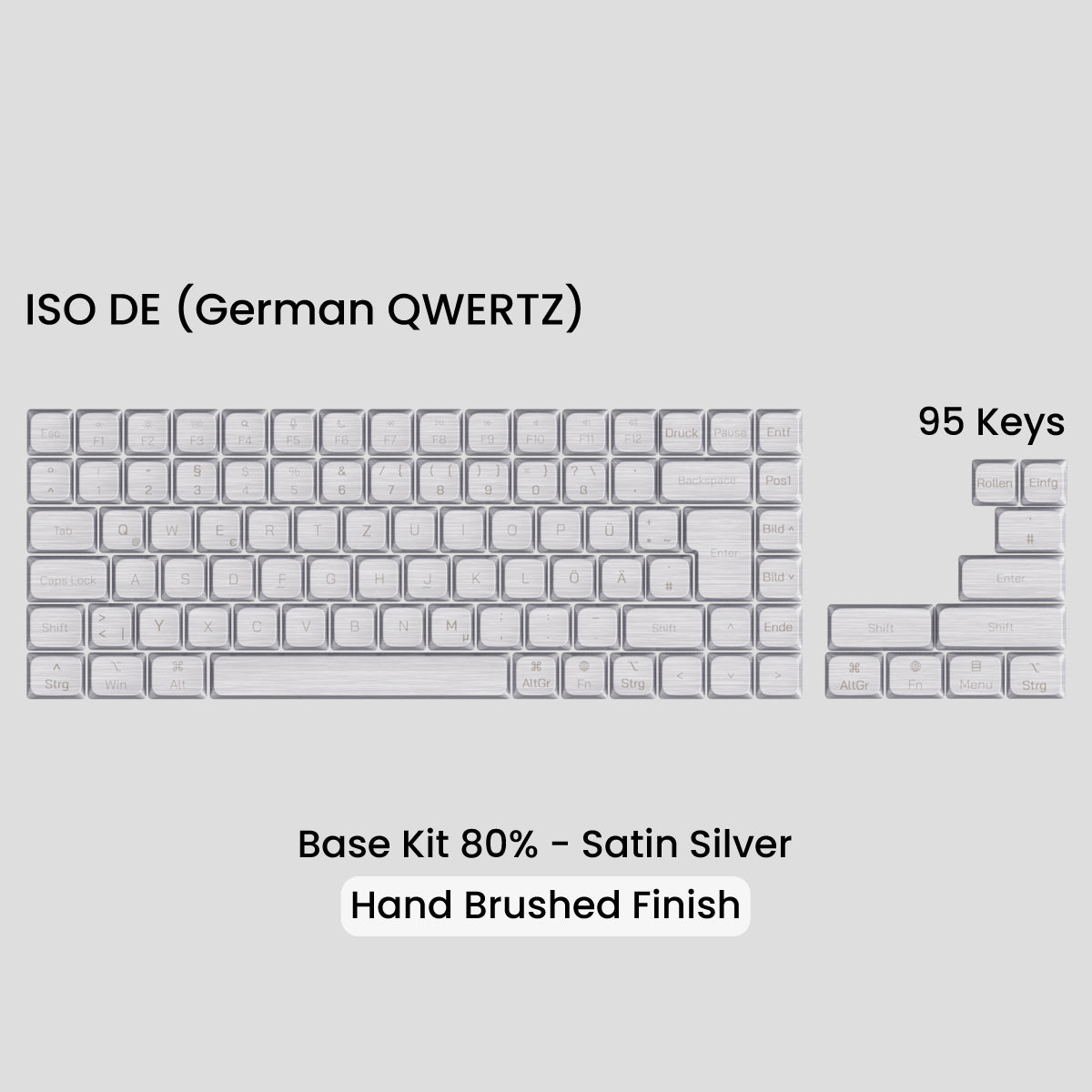 [GB] Awekeys Air Low-Profile Metal Keycaps - For MX Switch