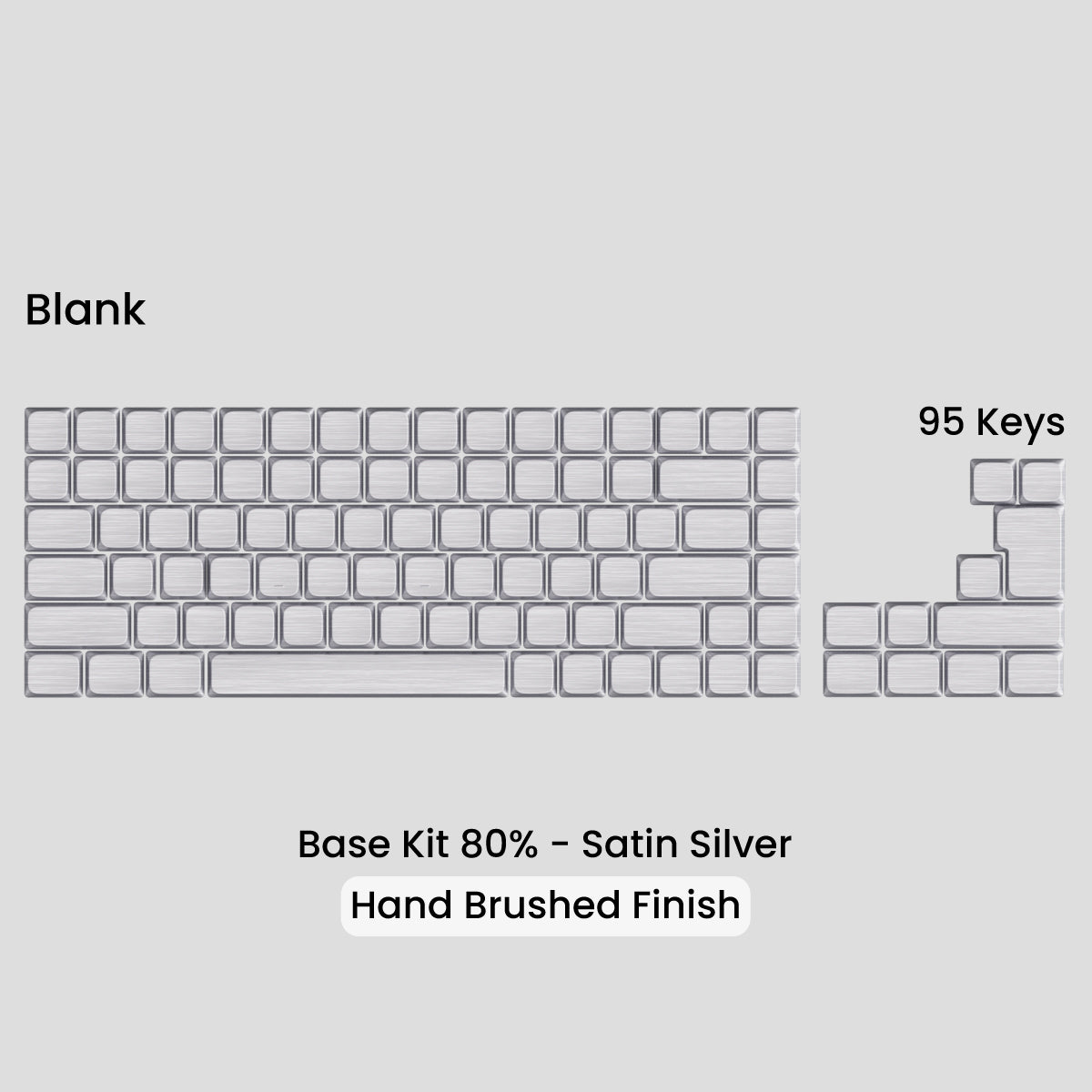 [GB] Awekeys Air Low-Profile Metal Keycaps - For MX Switch