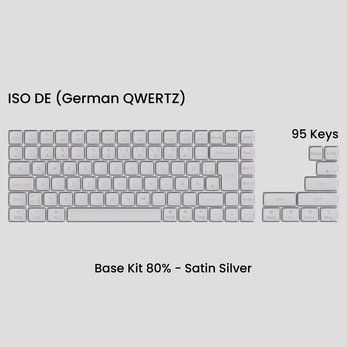 [GB] Awekeys Air Low-Profile Metal Keycaps - For MX Switch