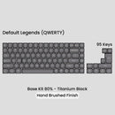 [GB] Awekeys Air Low-Profile Metal Keycaps - For MX Switch