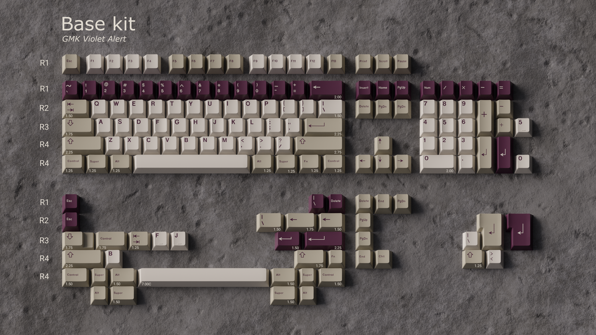 [Extra] GMK Violet Alert