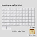 [GB] Awekeys Air Low-Profile Metal Keycaps - For Choc Switch