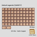 [GB] Awekeys Air Low-Profile Metal Keycaps - For Choc Switch
