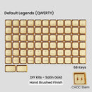 [GB] Awekeys Air Low-Profile Metal Keycaps - For Choc Switch