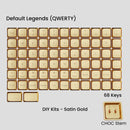 [GB] Awekeys Air Low-Profile Metal Keycaps - For Choc Switch