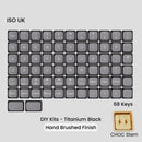 [GB] Awekeys Air Low-Profile Metal Keycaps - For Choc Switch