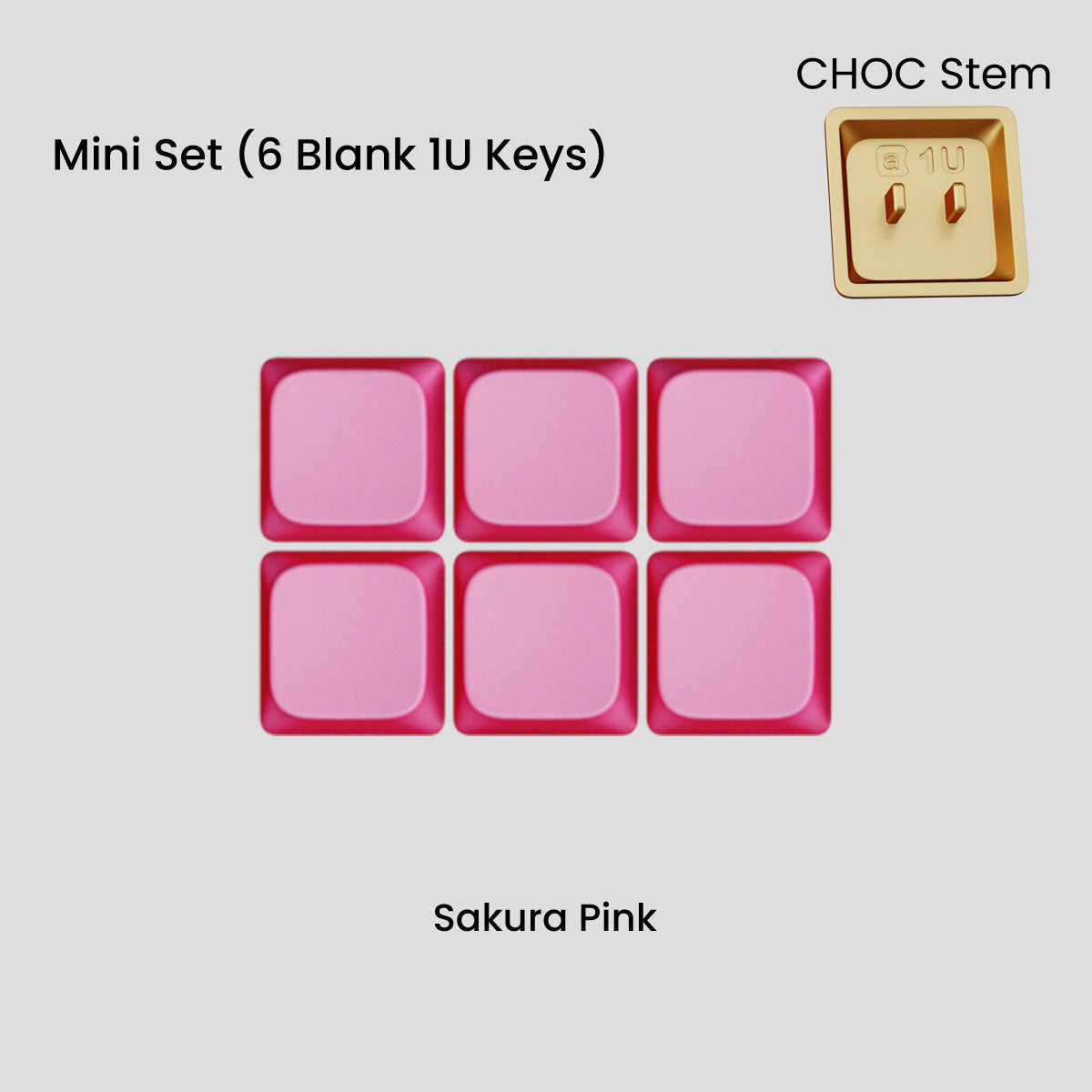 [GB] Awekeys Air Low-Profile Metal Keycaps - For Choc Switch
