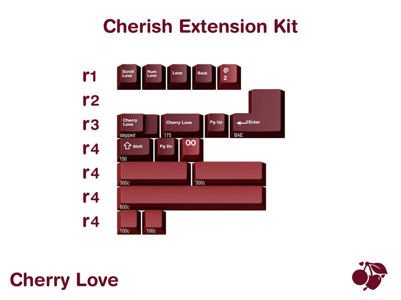[GB] GMK Cherry Love