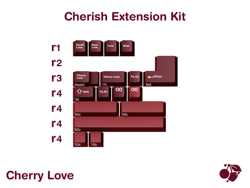 [GB] GMK Cherry Love