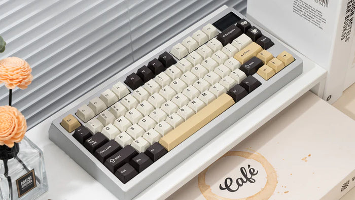 Wuque Studio WS PBT WOBキーキャップ 自作キーボード WuqueStudio WS PBT BOW Keycaps & WOB Keycaps, Double-shot