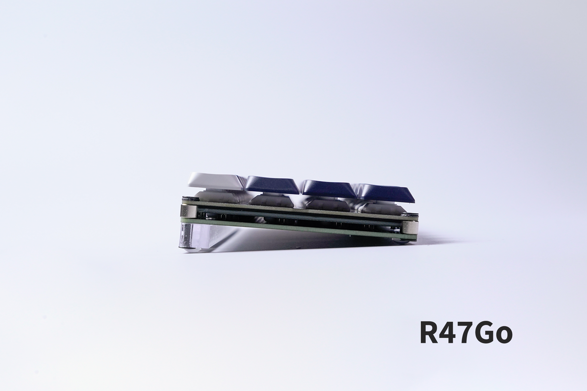 【終了間近】【5月中限定出品】GoForty r47go 40%キーボードキット「O51Go」「R47Go」｜Keeb-On!
