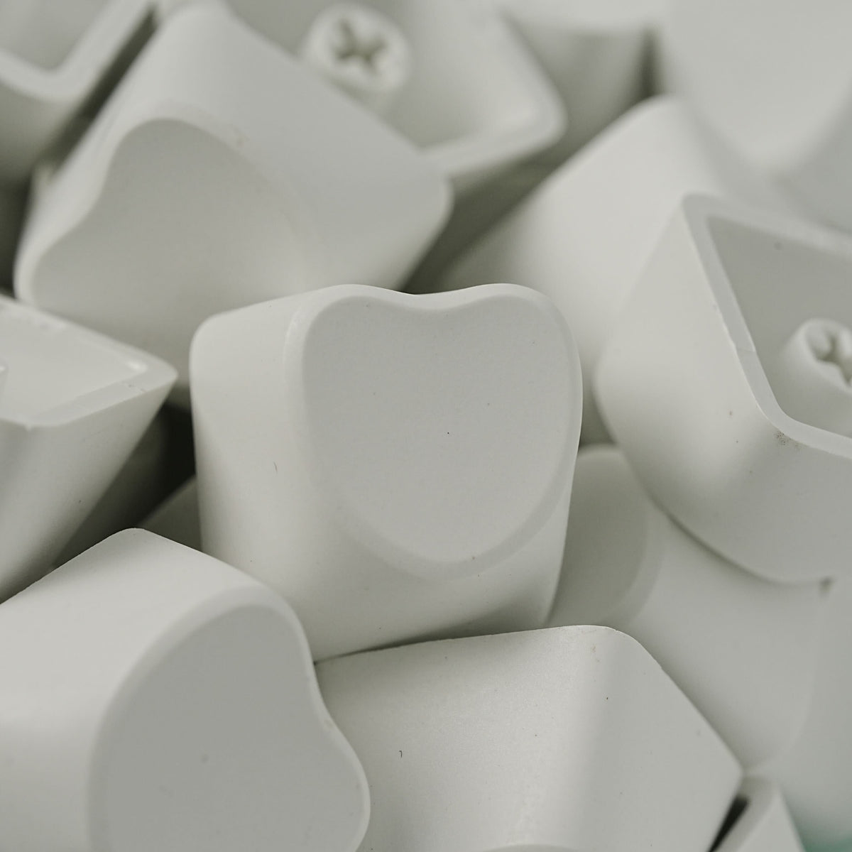 Heart Shape Blank Keycaps