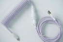 A to C USBコイルケーブル