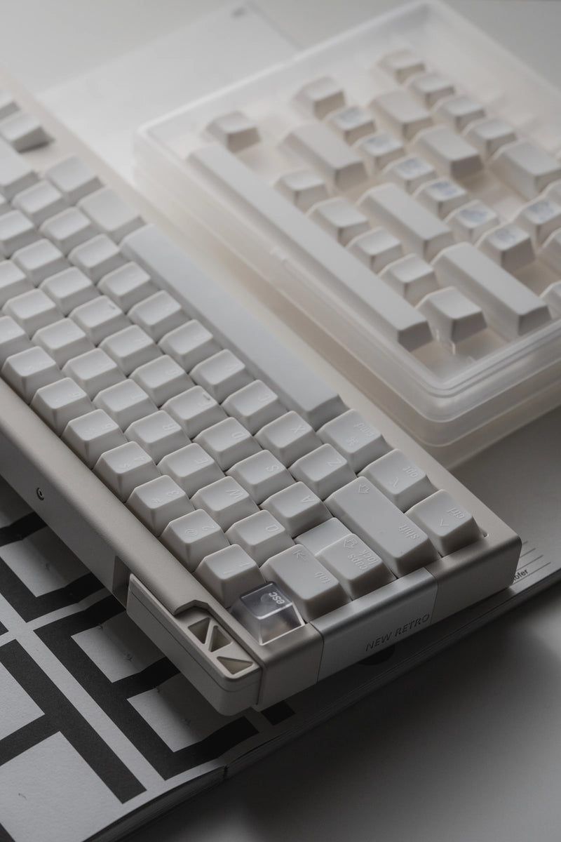 LeleLab Hokkaido White Keycap Set LeleLab Hokkaido White Keycap Set