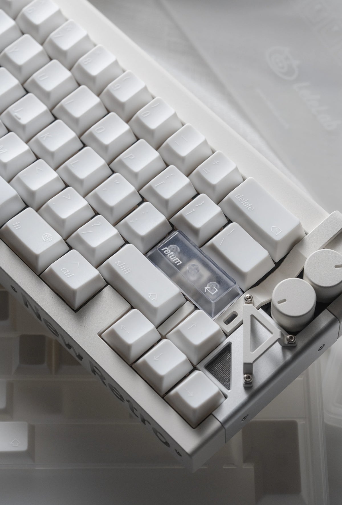 LeleLab Hokkaido White Keycap Set