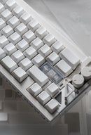 LeleLab Hokkaido White Keycap Set