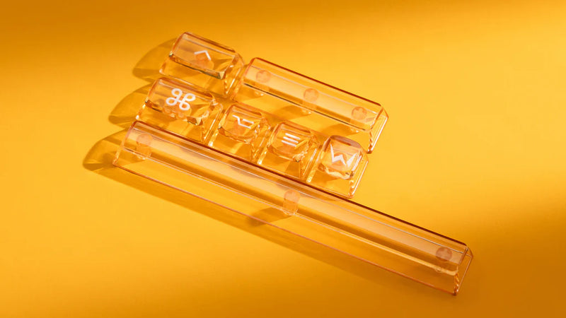 WS Amber Keycaps - Kiss of The Sun