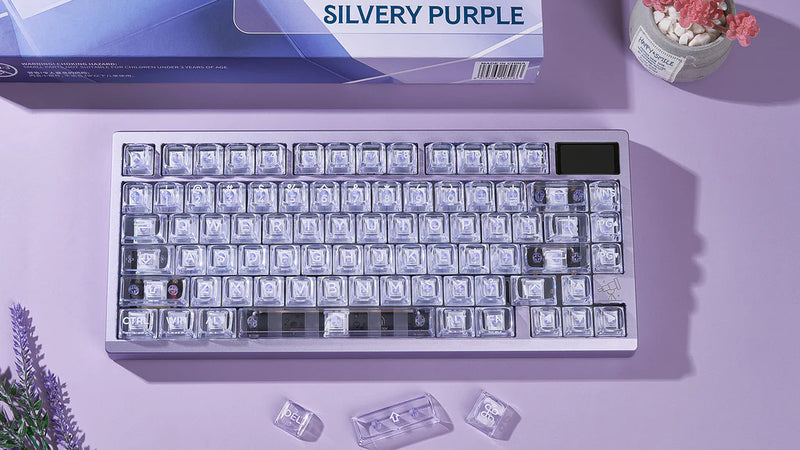 Blossom lilac AMBER Keycaps