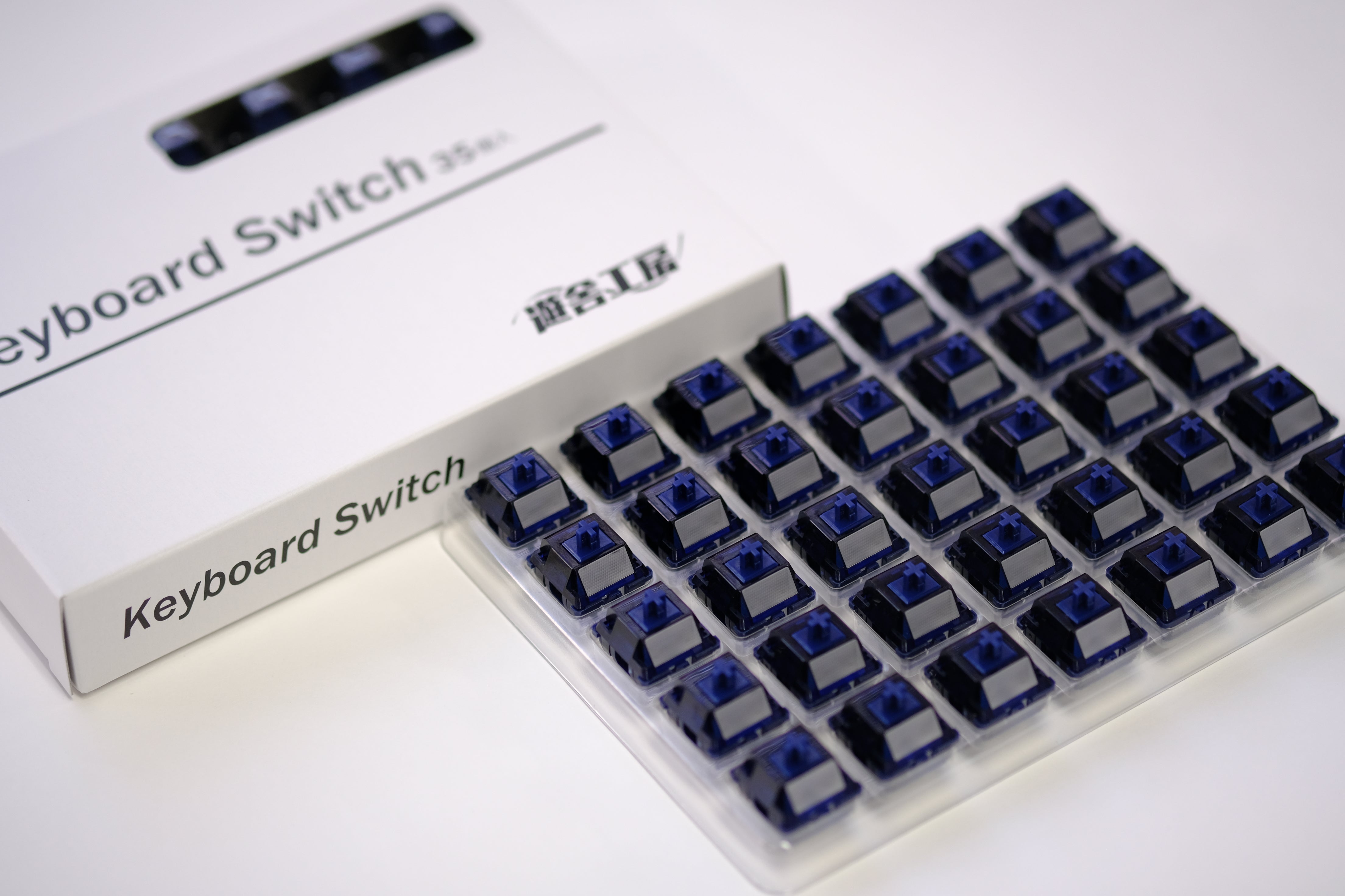 Durock Blue Lotus 100pcs タクタイル・スイッチ Durock Blue Lotus / Large Tactile