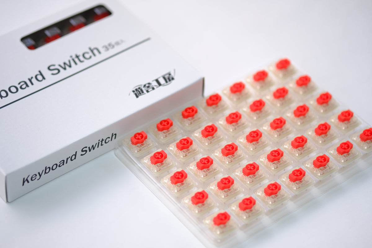 Gateron Low Profile 2.0 Red / Linear