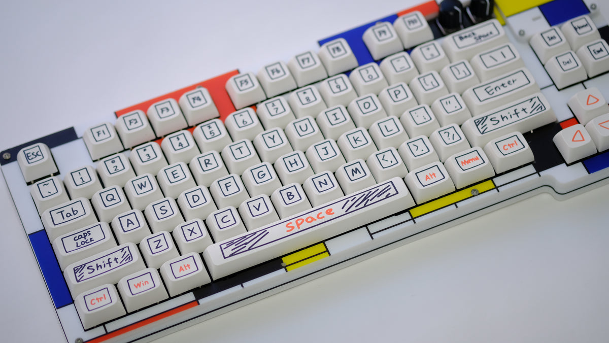 Amazon | 155キー キーキャップ ホワイト キーキャップ XDA