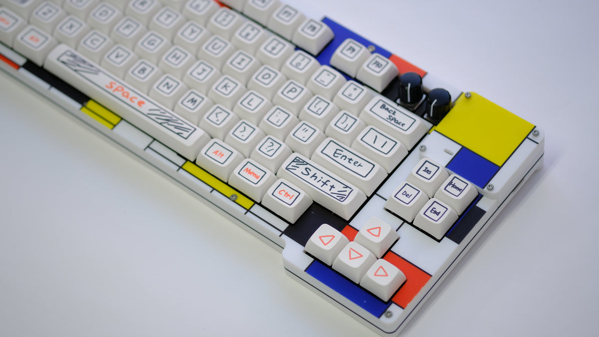 Graffiti Keycap XDA Profile 125 Keys for Box