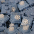 Choc Switch V2 Glacial Silver, Linear