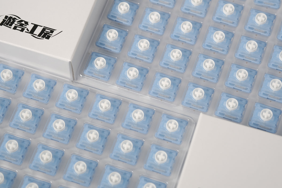 Kailh Glacial Silver Switch
