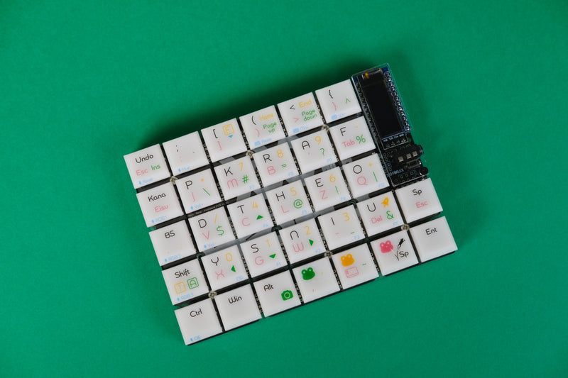 Froggy one-handed keyboard set