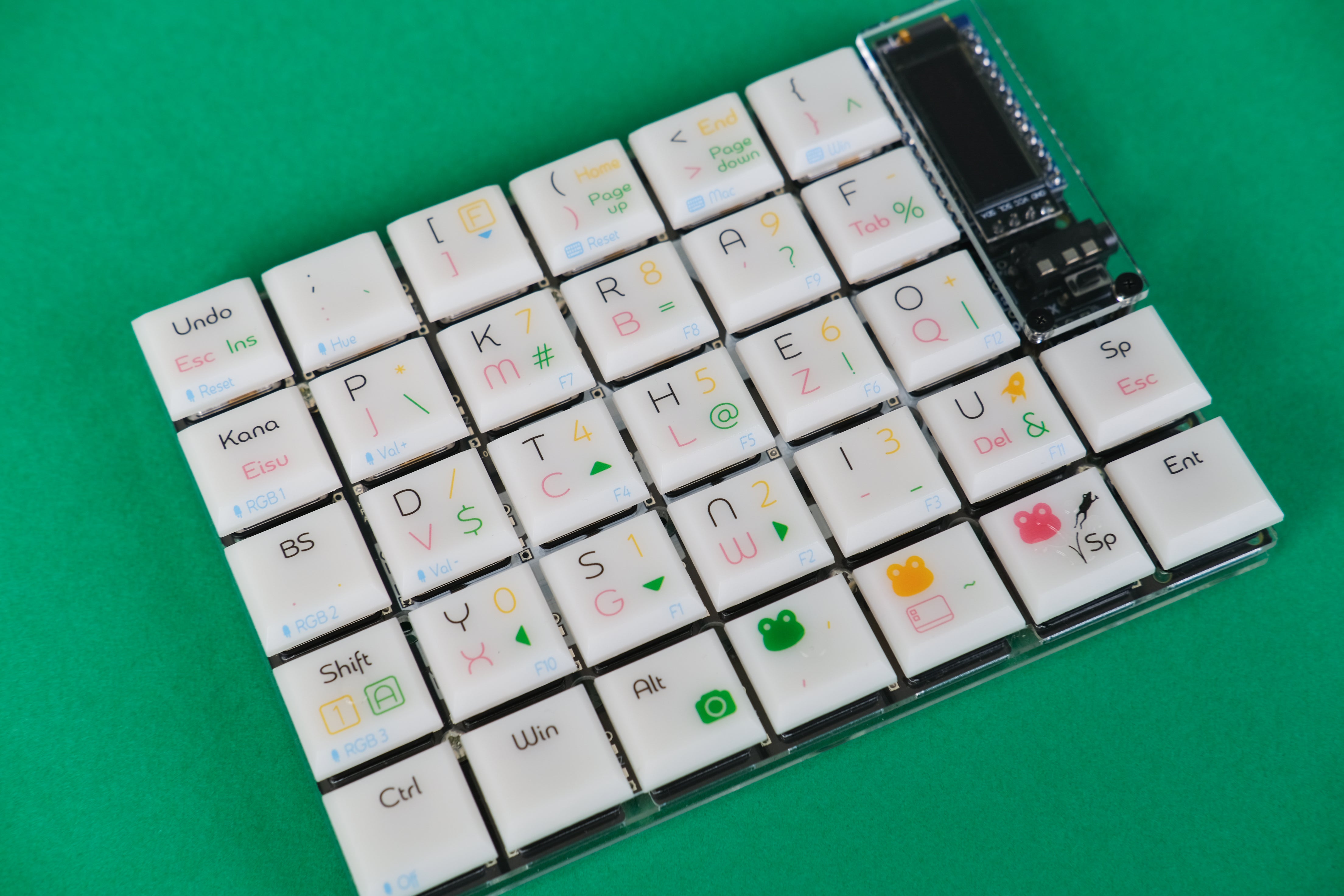 Froggy片手キーボードセット