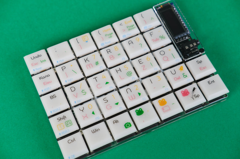 Froggy one-handed keyboard set