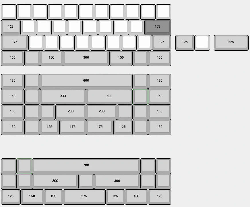 [GB] Detour 40% QAZ Keyboard Kit