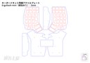 キーボードキット同梱アクリルプレート