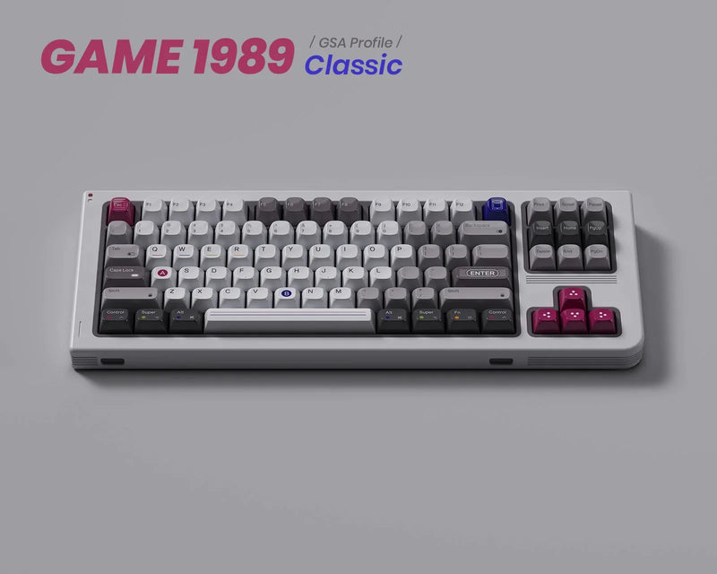 80Retros GAME 1989 GSA Profile Keycaps