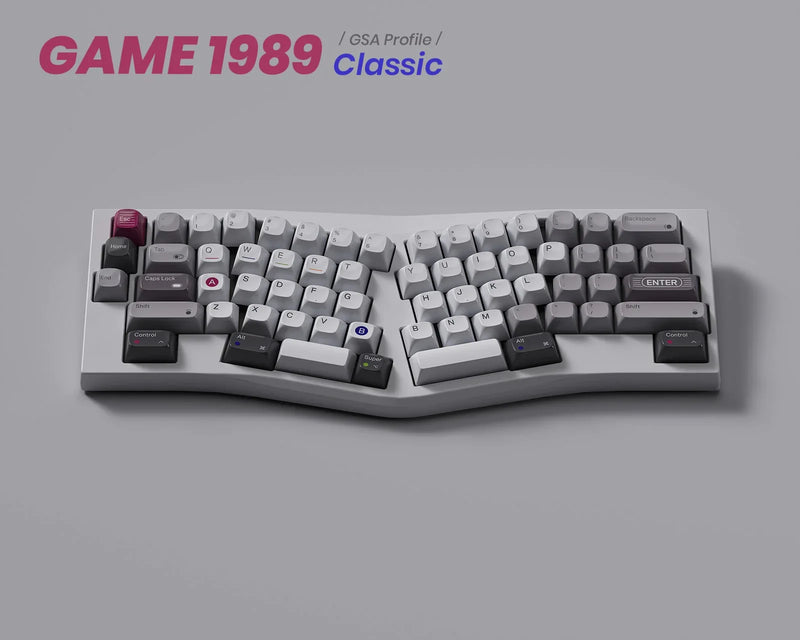 80Retros GAME 1989 GSA Profile Keycaps