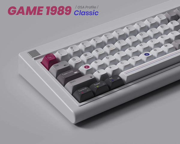 80Retros GAME 1989 GSA Profile Keycaps