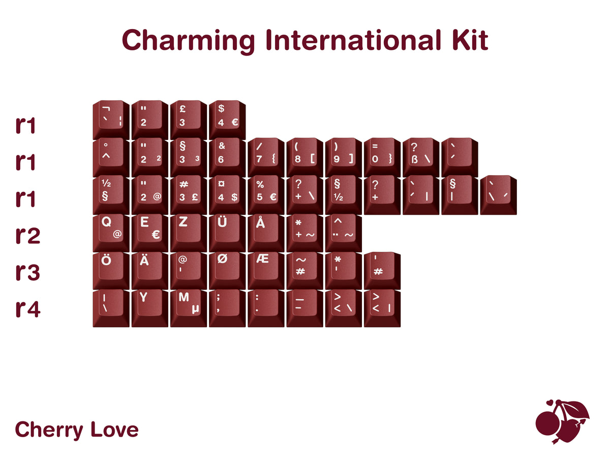Extra] GMK Cherry Love