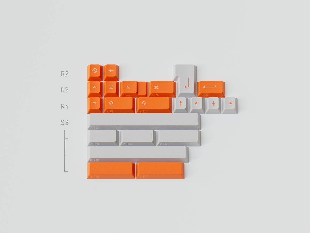 GB] GMK CYL Orenji