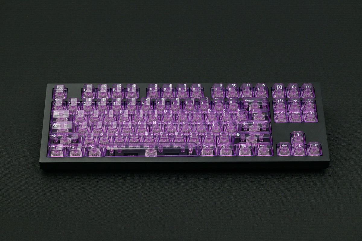 Asimov Cherry Profile Transparent Keycaps