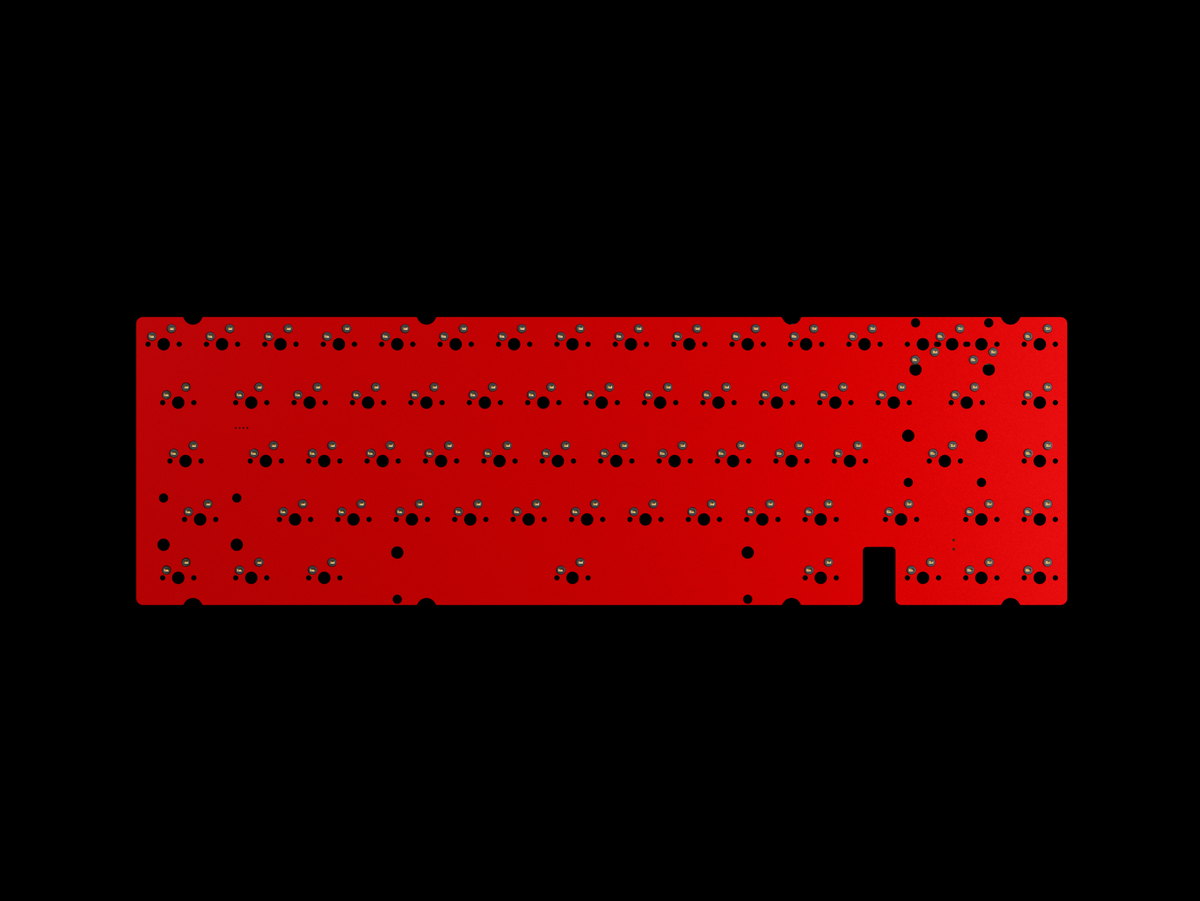 こむぎページ GB] Kraze65 Extra PCB