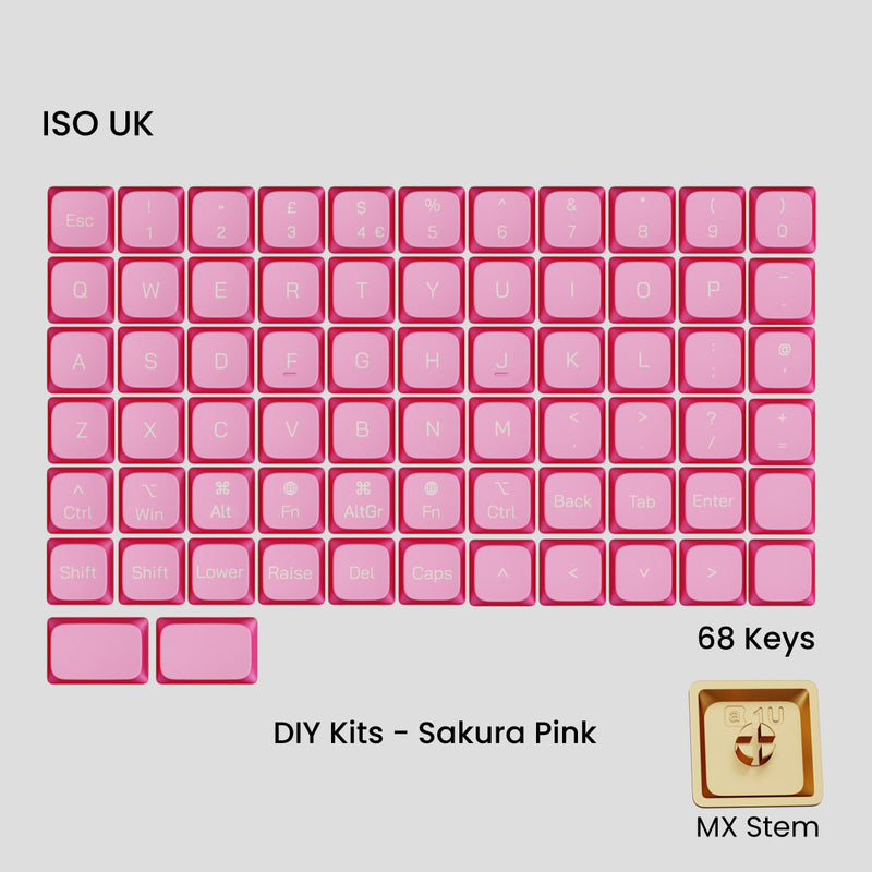 キーボード Awekeys Air Low-Profile l Keycaps GB] Awekeys Air Low-Profile Metal Keycaps - For MX Switch