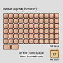 [GB] Awekeys Air Low-Profile Metal Keycaps - For MX Switch