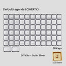 [GB] Awekeys Air Low-Profile Metal Keycaps - For MX Switch